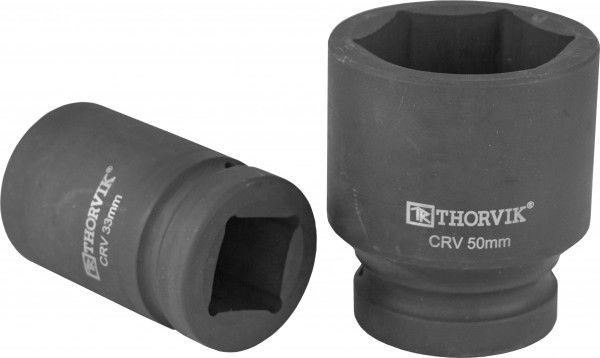 LSWS00152 Головка торцевая для ручного гайковерта 1"DR, 52 мм Thorvik